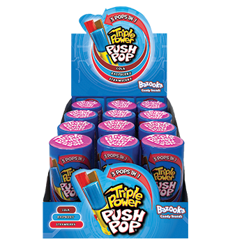 Triple Power Push Pop